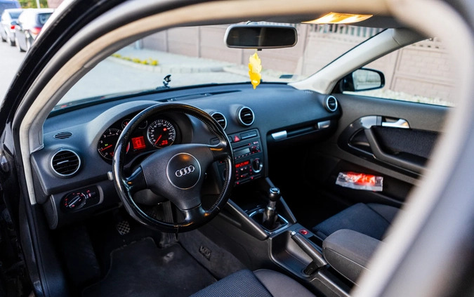 Audi A3 cena 8500 przebieg: 224158, rok produkcji 2003 z Brusy małe 326